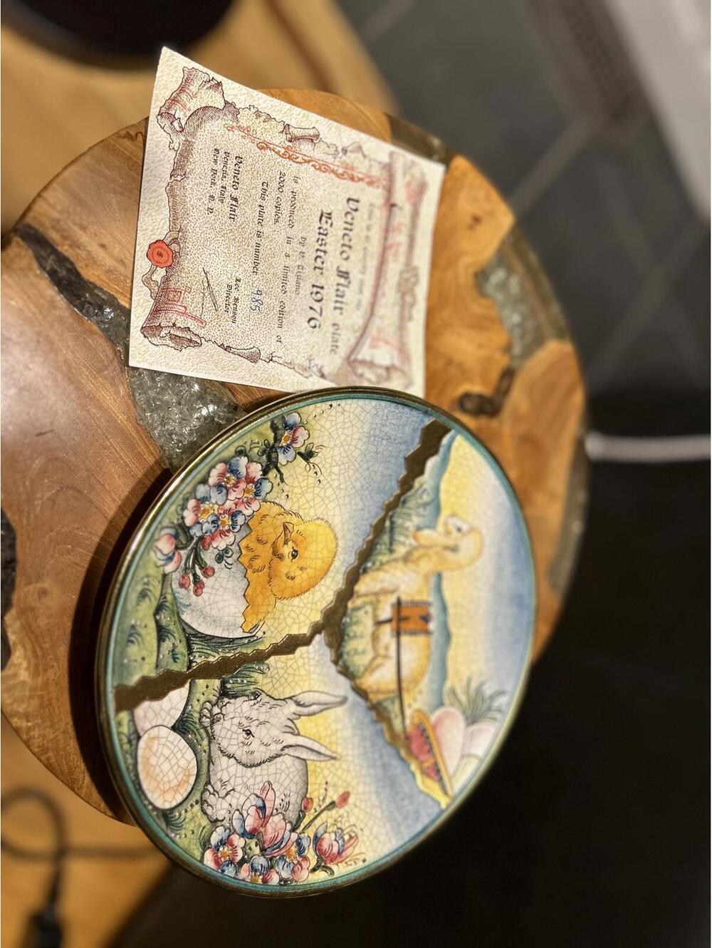 Veneto Flair Limited Edition Easter 1976 Decorative Plate